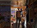 190cm in Japanese restaurant #190