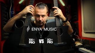 Enya Carbon Fiber Guitars: X3 Pro vs X4 Pro - Demo and Comparison