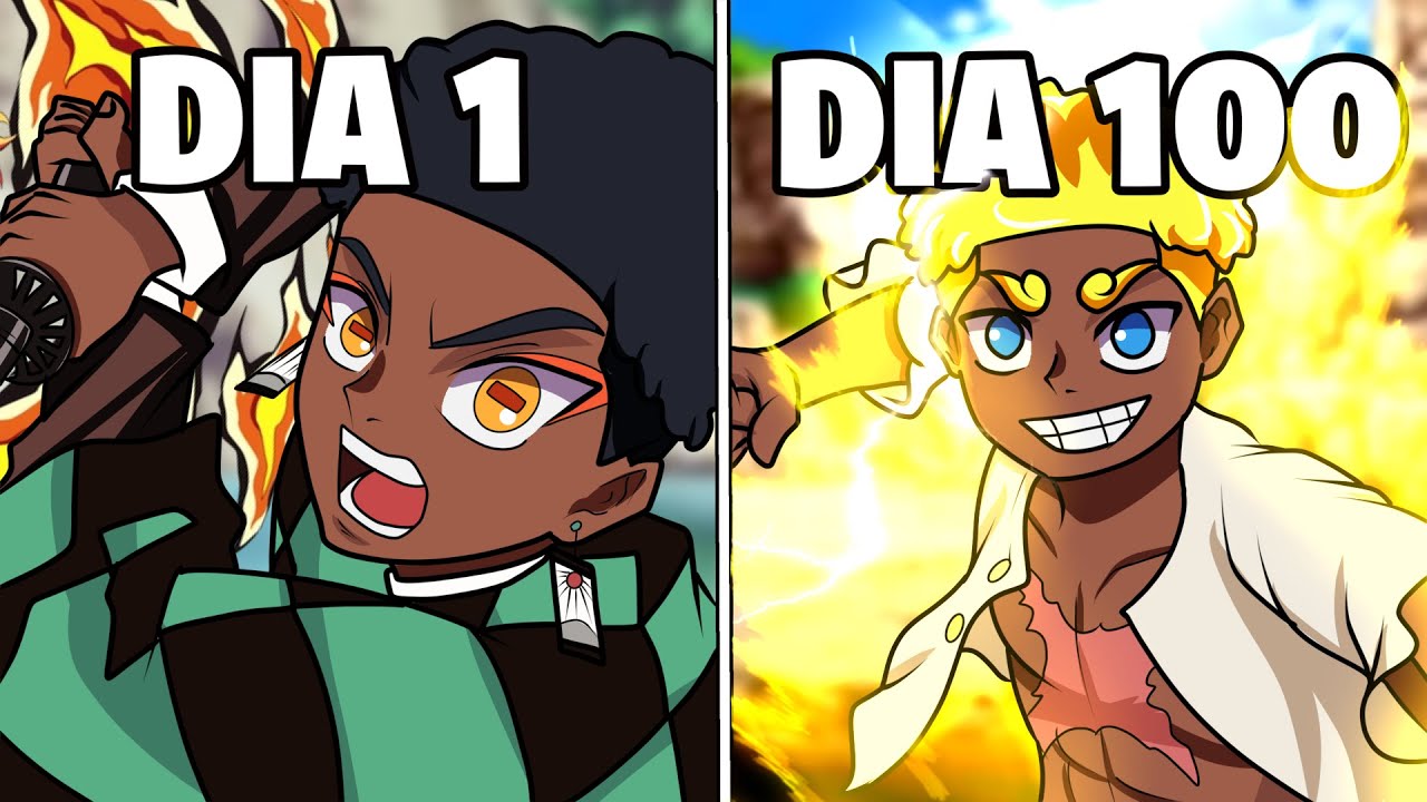 Sobrevivi 100 DIAS no MUNDO DE ANIMES no Minecraft - O FILME