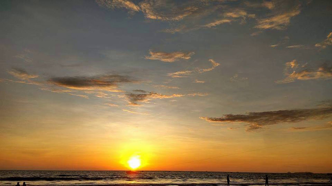 Goa beautiful nature. Beautiful sunset pictures on Goa beach.