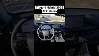 2025 Chery Tiggo 4 Hybrid 1.5l 163 hp DHT Adaptive Cruise Control Demo #tiggo4 #cherytiggo4 #hybrid