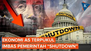 Ekonomi AS Mulai Terpukul Imbas Pemerintah 'Shutdown'
