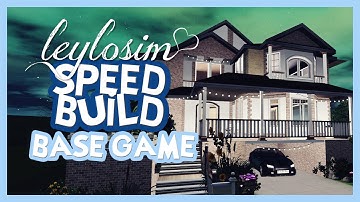 The Sims 3 ♡ Speed Build #1 Base Game Only