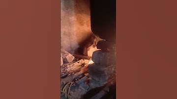 bếp củi luộc bánh