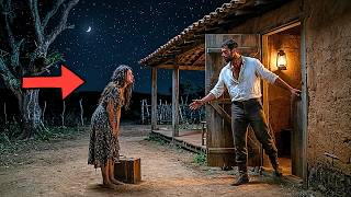 YOUNG WIDOW WAS EVICTED IN THE MIDDLE OF THE NIGHT, THE POOR FARMER OPENED THE DOOR AND SHOCKED EVER