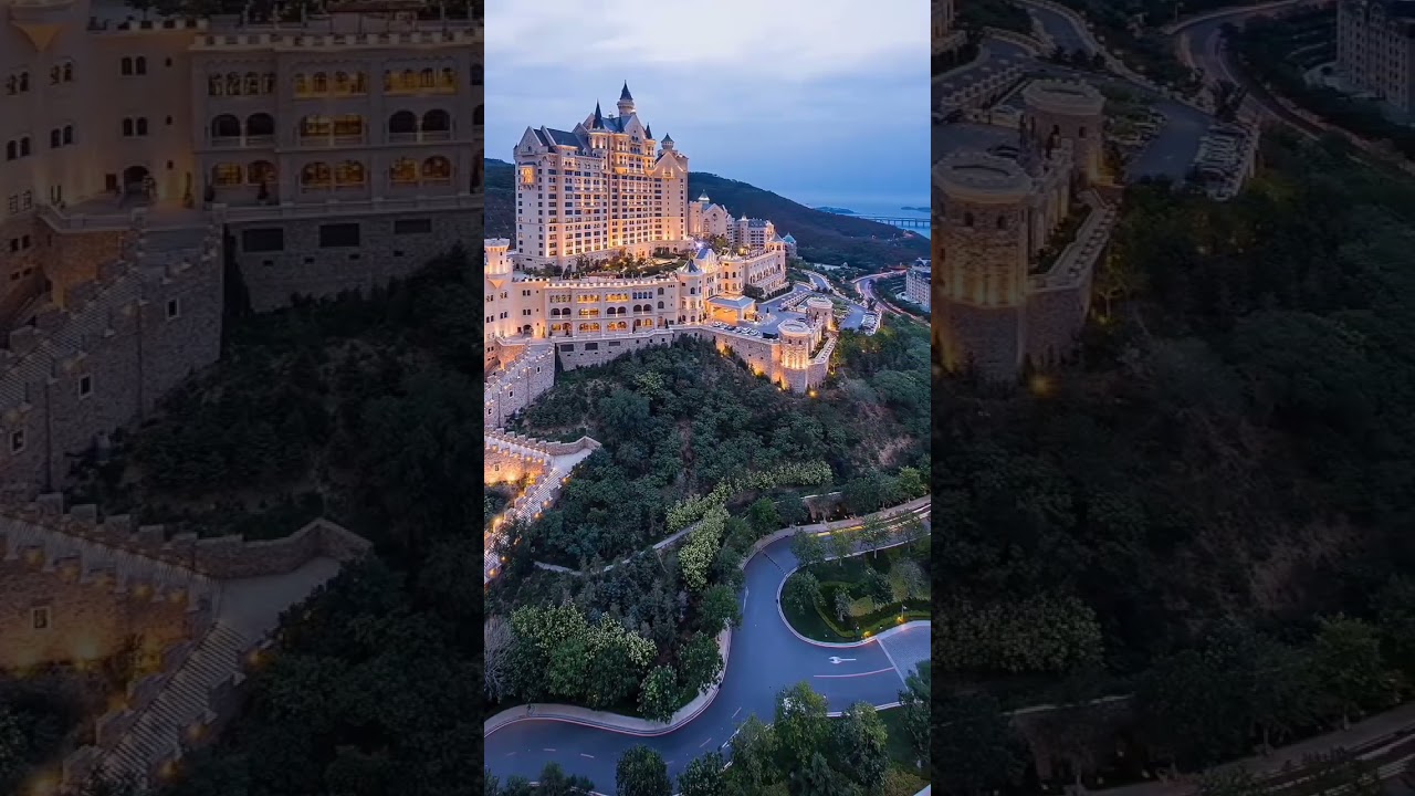 The Castle Hotel,Dalian,China 🇨🇳🎥@uniquepassports  @exploreworldsee 