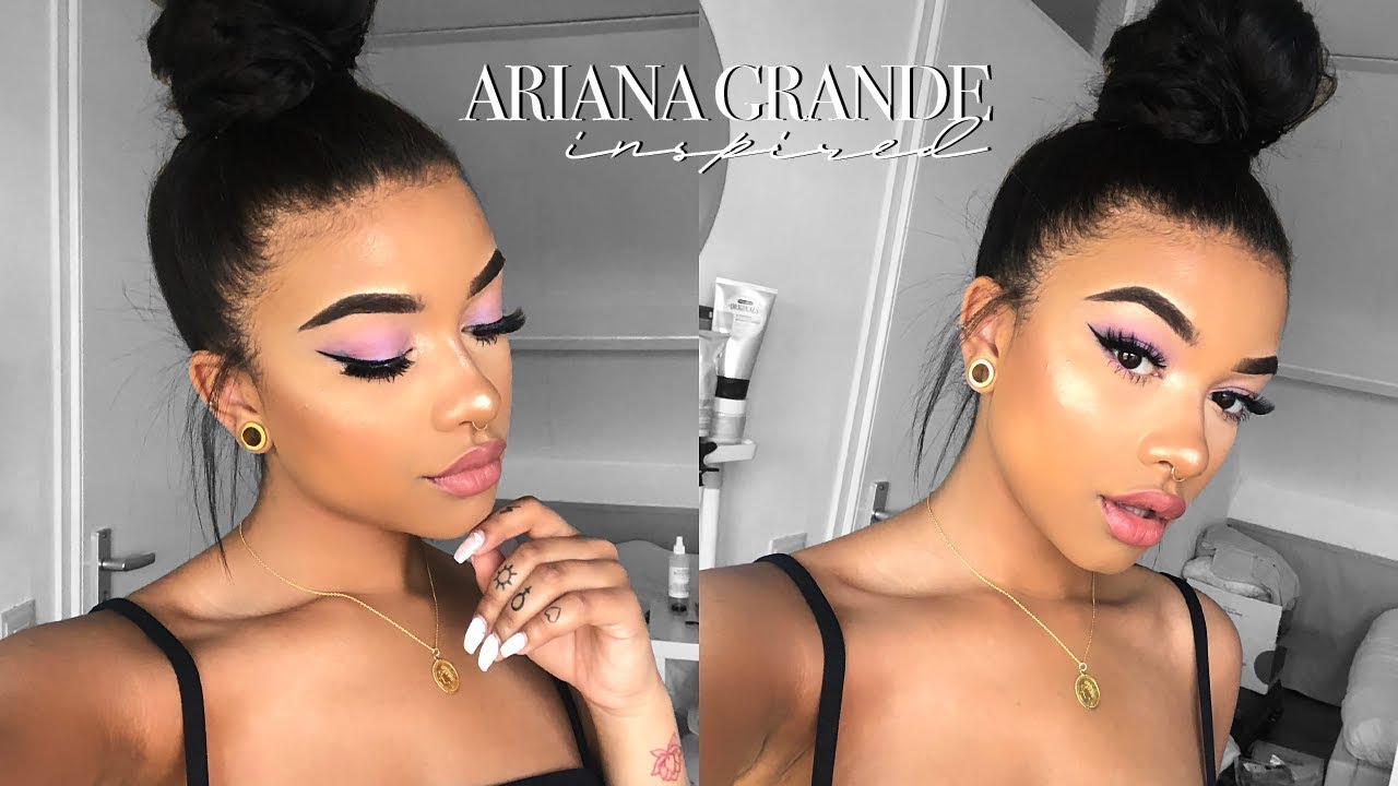 Ariana Grande Inspired Makeup & Hair