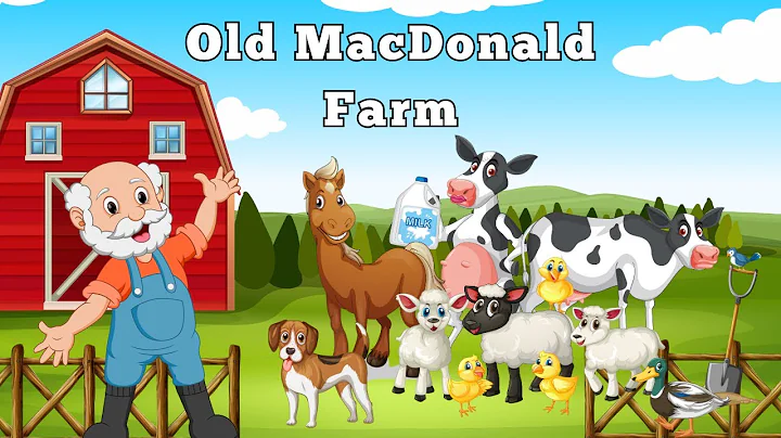 Old MacDonald Had A Farm - 3D Animation - English Nursery Rhymes and Songs for Children