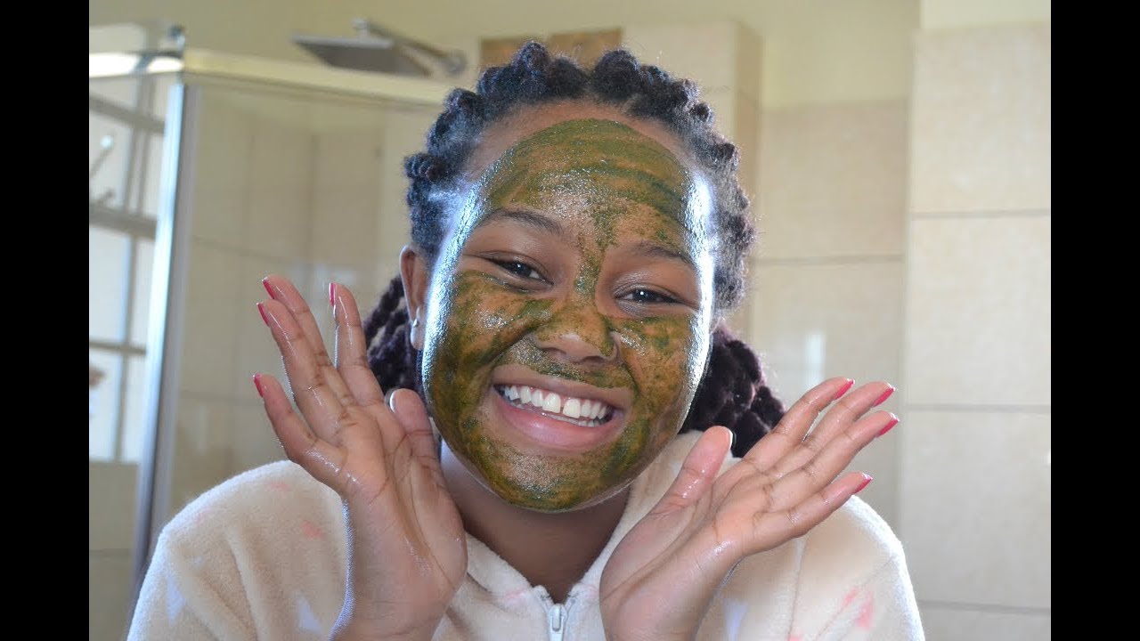 homemade moringa facial mask