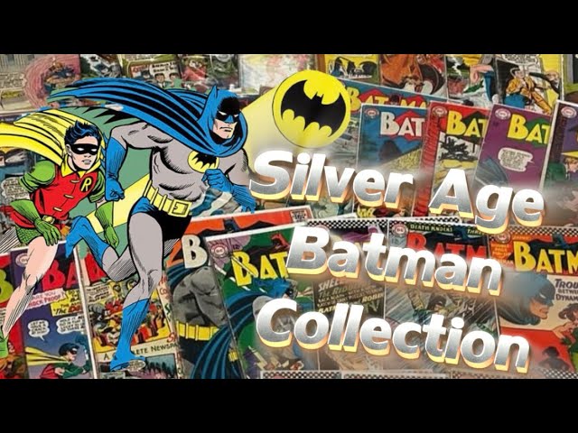My Silver Age Batman Collection - YouTube