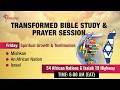 TRANSFORMED BIBLE STUDY FORUM 27th March 2026 TRANSFORMED BIBLE STUDY FORUM 27th March 2026