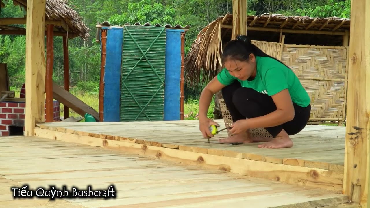129 Days Turning Raw Timber Into a Dream Wooden House | Full Build ...