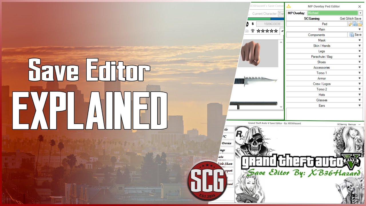 Tapijt maatschappij Gemiddeld GTA 5 Online - SAVE EDITOR EXPLAINED - Vehicles & Outfits...By SCG! -  YouTube