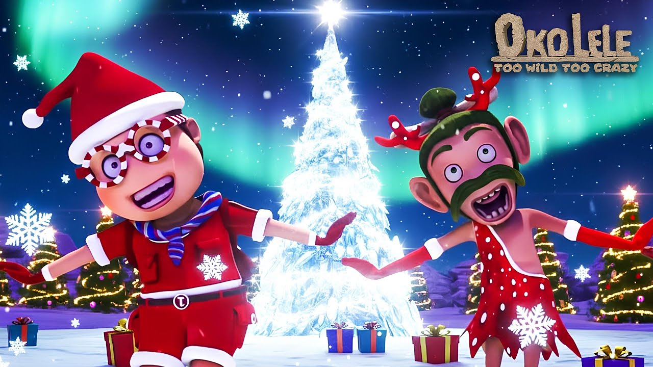 Oko ve Lele 🎄 Taş Devrinde Noel Sürprizi 🎅 CGI Film