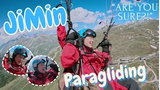 Jimin screaming - Paragliding cut [ARE YOU SURE?] 2