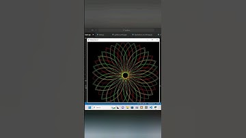 Makeing Flower in Python 2023 l Flower drawing l #python # vairal #shorts videos #trendingshorts