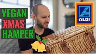 ALDI VEGAN CHRISTMAS HAMPER 2020  //  UNBOXING & REVIEW