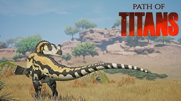 Path of Titans: Gondwa Island Map on PTB
