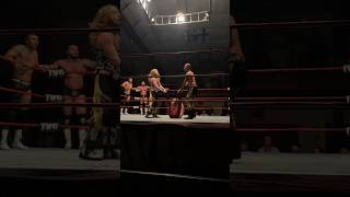 Poke Wylde work together at IWC! #yeehaw #wrestling #tagteam #cowpoke #pittsburgh #wwe #cowboy #aew