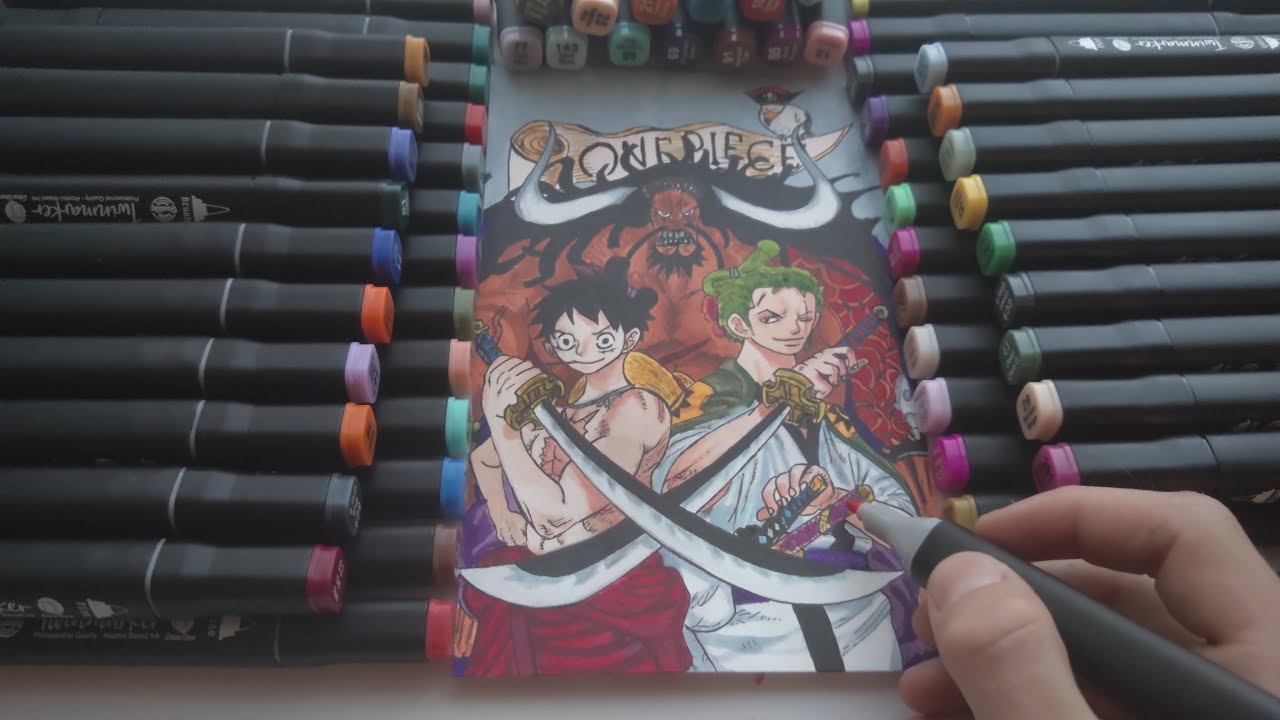 Dessin One Piece Luffy Et Zoro