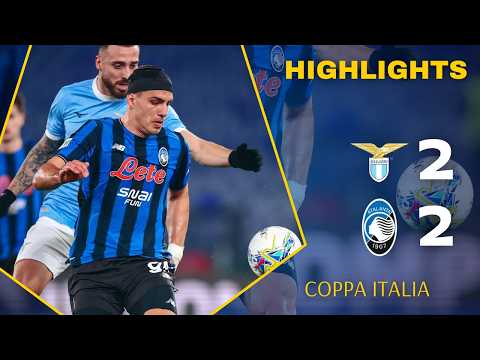 Video Lazio - Atalanta | 2-2 | Highlights | Coppa Italia 2025-26 | lazio atalanta