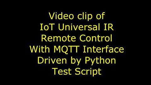 Testing an IoT Universal IR Remote Controller