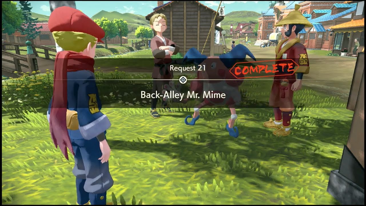 Pokémon Legends: Arceus - Request #21: Back-Alley Mr. Mime