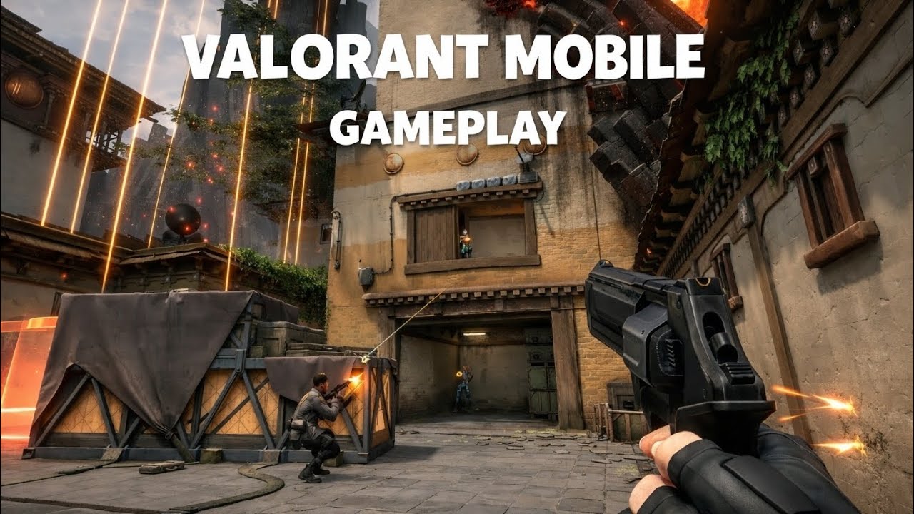 Valorant Mobile Noob 😂 Gameplay In Chinese Version. (Android) 
