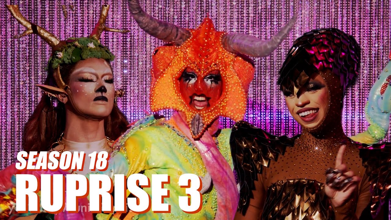 drag race season 18 being CHAOTIC for 10 minutes 💥