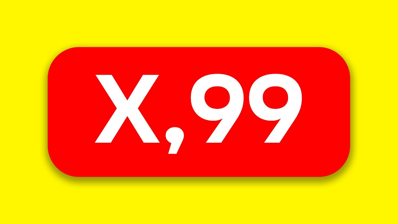 Por Qu Los Precios Acaban En 99 YouTube Por Qu Los Precios Acaban En 99 YouTube