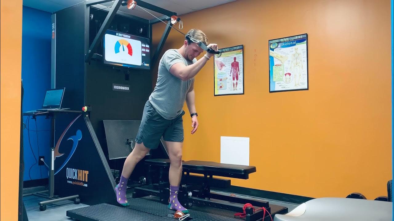 Standing Overhead Tricep Press YouTube