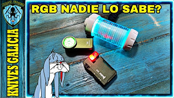 QUÉ ES y para QUÉ SIRVE el MODO RGB e las LINTERNAS EDC❓🤔| #linternaedc