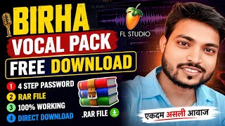 Birha Vocal Pack Free Download 🔥 | FL Studio Bhojpuri Vocal Pack (RAR + Password) 2026 screenshot 3