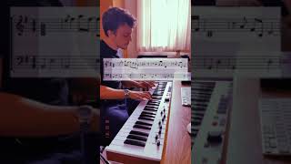 'Bossa Uh' Piano solo by Potsu (sheet music) #shorts