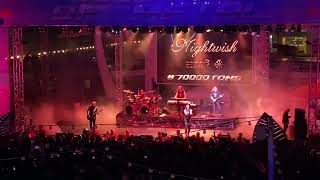 NIGHTWISH The Greatest Show on Earth | Live at 70000 TONS OF METAL 2023 (end of the show)