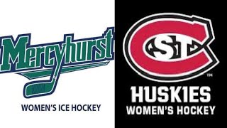 Mercyhurst 1 St. Cloud State 2 Womens Hockey Full Highlights Oct 424