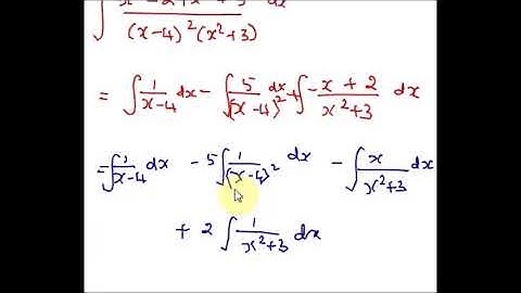 Partial Fractions-Integration Technique Part-2