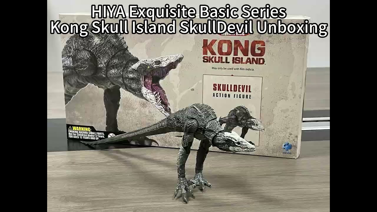 HIYA Exquisite Basic Series Kong Skull Island SkullDevil Unboxing