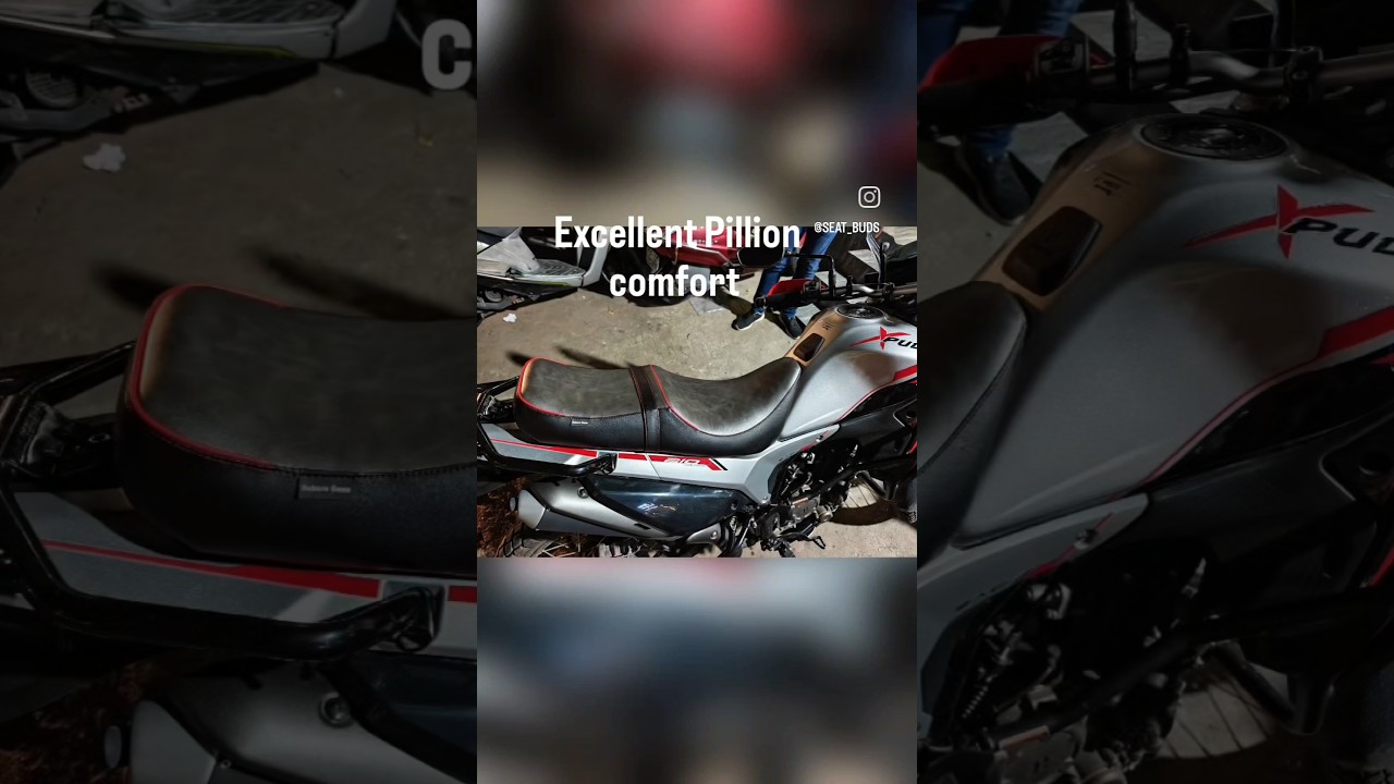 Level up your riding comfort with our custom Xpulse 210 seat! 🚀 