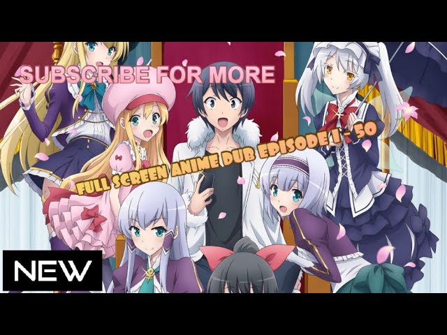 O Anime Ecchi Isekai Meikyuu de Harem wo Terá 12 Episódios