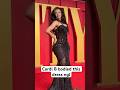 Cardi B looking fabulous in this dress