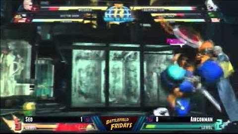 Battlefield Fridays 2.3 - MvC3 - WF - Seo vs Airconman