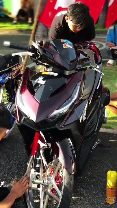 Vario modifikasi kece