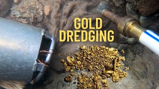 Gold Prospecting With A Suction Dredge! (Plus Minelab Equinox 800 Gold Picker)