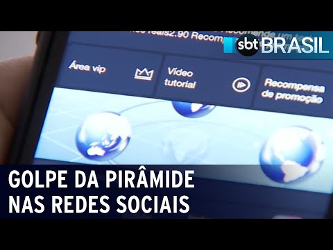 Golpistas usam esquema online de pirâmides para atrair vítimas | SBT Brasil (13/01/22)