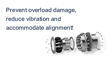 Prevent overload damage, reduce vibration & accommodate alignment with Voith BR Couplings