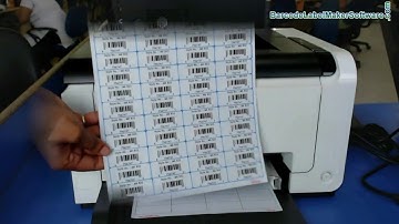 Create ready to use barcode label for labelling your product