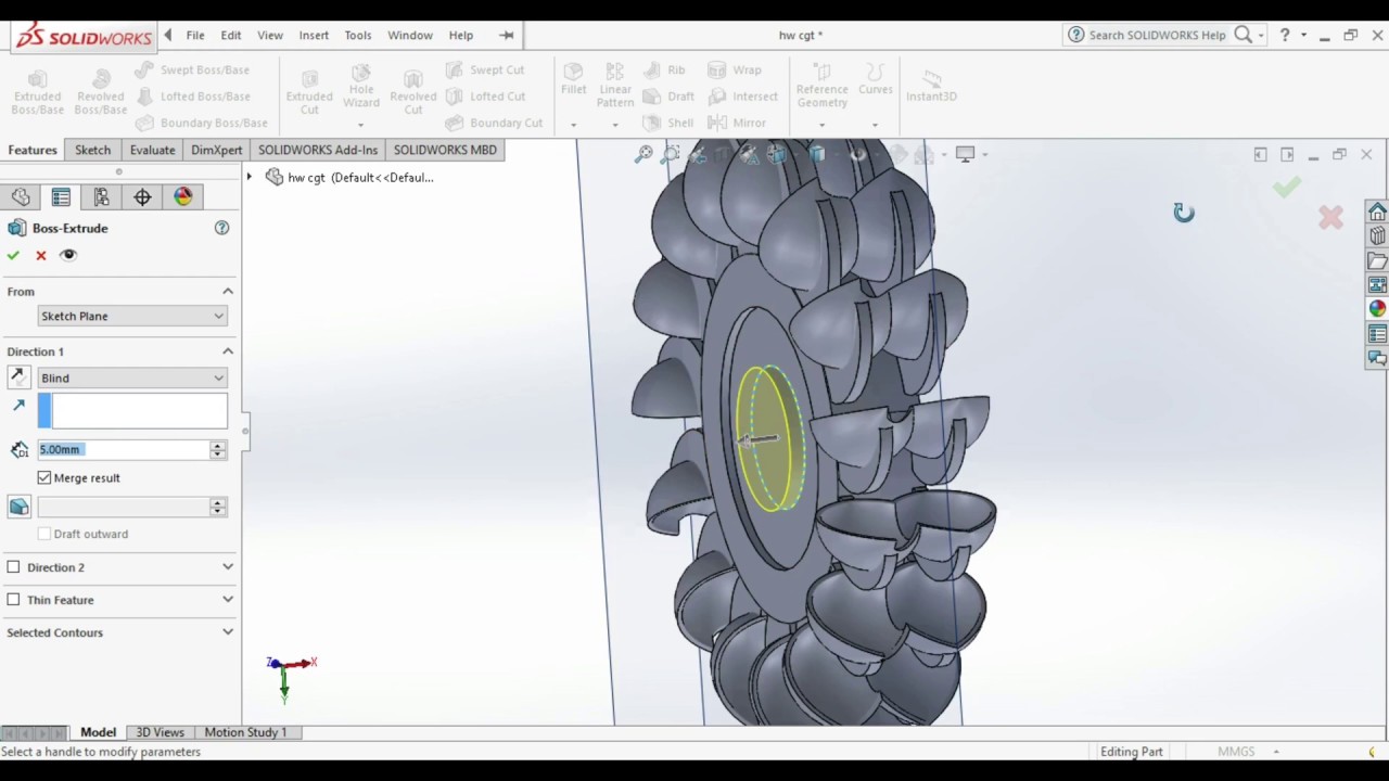 turbine pelton solidworks download