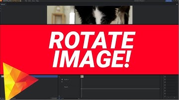 QUICK TUTORIAL | Rotating Image Animation in Hitfilm Express
