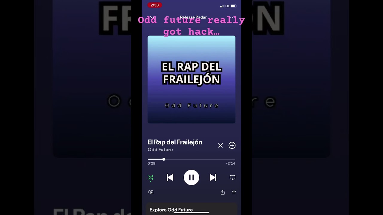 Odd future got hacked